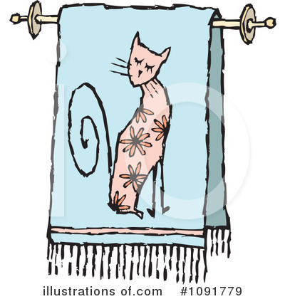 Royalty-Free (RF) Bathroom Clipart Illustration by Steve Klinkel - Stock Sample #1091779