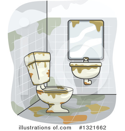 Royalty-Free (RF) Bathroom Clipart Illustration by BNP Design Studio - Stock Sample #1321662