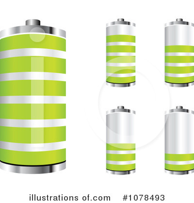 Royalty-Free (RF) Batteries Clipart Illustration by Andrei Marincas - Stock Sample #1078493
