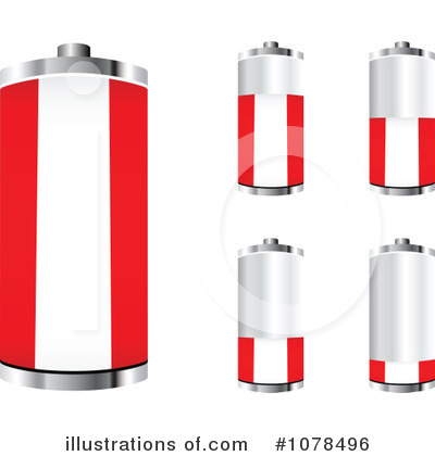 Royalty-Free (RF) Batteries Clipart Illustration by Andrei Marincas - Stock Sample #1078496