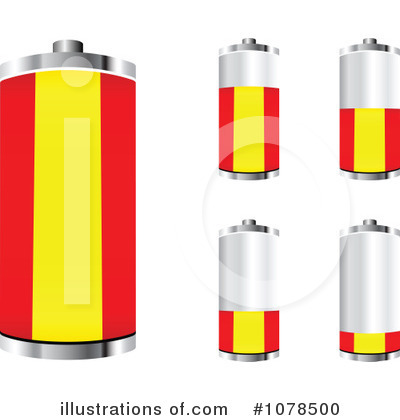 Royalty-Free (RF) Batteries Clipart Illustration by Andrei Marincas - Stock Sample #1078500