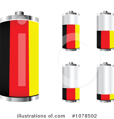 Royalty-Free (RF) Batteries Clipart Illustration by Andrei Marincas - Stock Sample #1078502