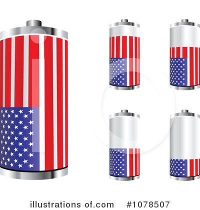 Royalty-Free (RF) Batteries Clipart Illustration by Andrei Marincas - Stock Sample #1078507