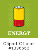 Battery Character Clipart #1396663 by Hit Toon