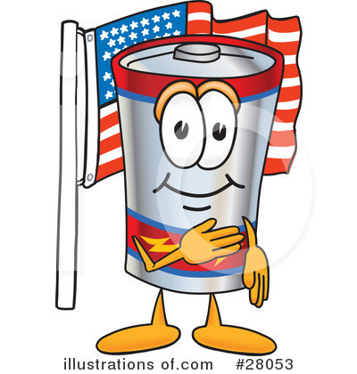 Royalty-Free (RF) Battery Character Clipart Illustration by Mascot Junction - Stock Sample #28053