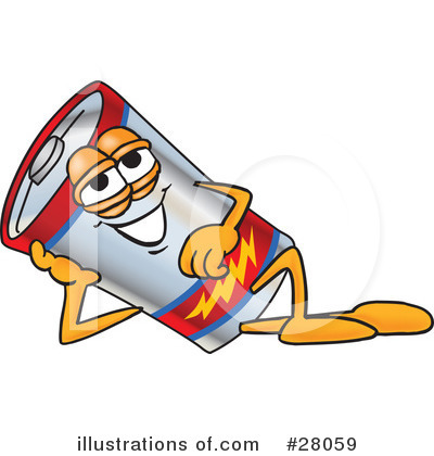 Royalty-Free (RF) Battery Character Clipart Illustration by Mascot Junction - Stock Sample #28059