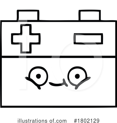 Royalty-Free (RF) Battery Clipart Illustration by lineartestpilot - Stock Sample #1802129