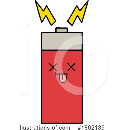 Battery Clipart #1802139 by lineartestpilot