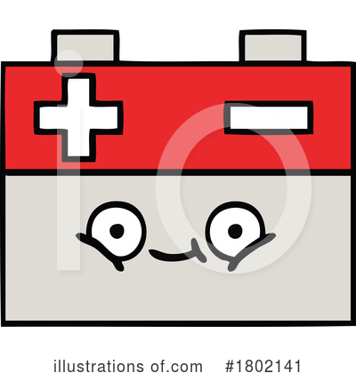 Royalty-Free (RF) Battery Clipart Illustration by lineartestpilot - Stock Sample #1802141