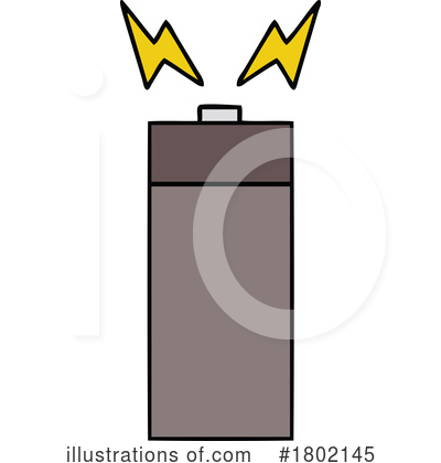 Royalty-Free (RF) Battery Clipart Illustration by lineartestpilot - Stock Sample #1802145