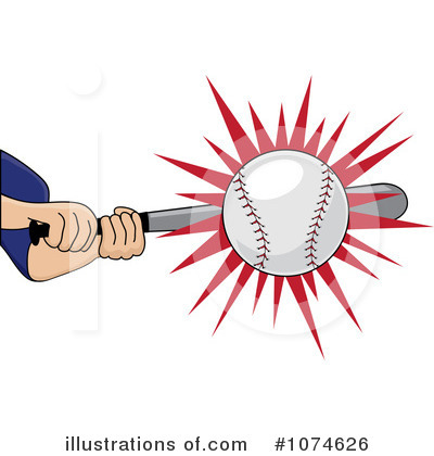 Baseball Player Clipart #1074626 by Pams Clipart