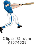 Batting Clipart #1074628 by Pams Clipart