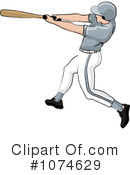 Batting Clipart #1074629 by Pams Clipart