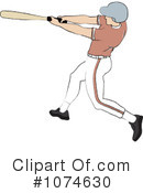 Batting Clipart #1074630 by Pams Clipart