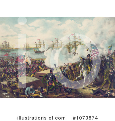 Royalty-Free (RF) Battle Clipart Illustration by JVPD - Stock Sample #1070874