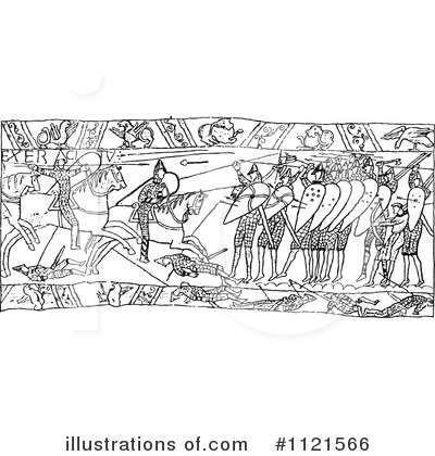 Royalty-Free (RF) Battle Clipart Illustration by Prawny Vintage - Stock Sample #1121566