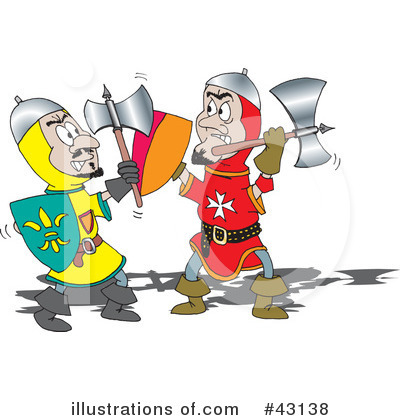 Knight Clipart #43138 by Dennis Holmes Designs