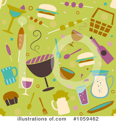 Royalty-Free (RF) Bbq Clipart Illustration by BNP Design Studio - Stock Sample #1059462