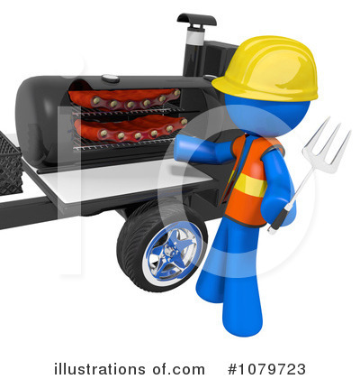 Bbq Clipart #1079723 by Leo Blanchette