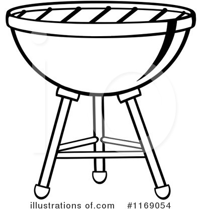 Royalty-Free (RF) Bbq Clipart Illustration by Hit Toon - Stock Sample #1169054