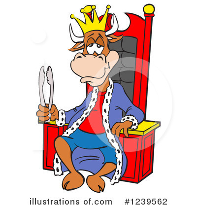 King Clipart #1239562 by LaffToon