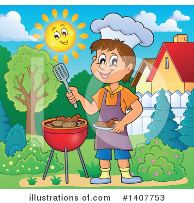 Bbq Clipart #1407753 by visekart