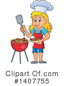 Bbq Clipart #1407755 by visekart
