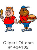 Bbq Clipart #1434102 by LaffToon