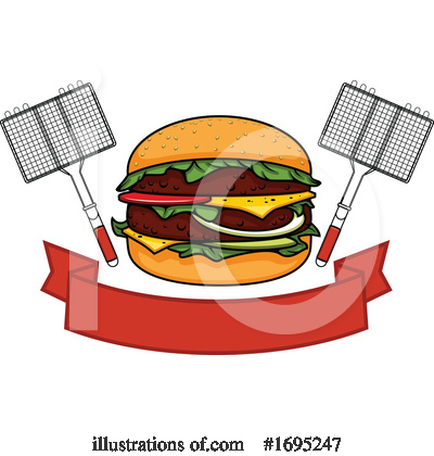 Royalty-Free (RF) Bbq Clipart Illustration by Vector Tradition SM - Stock Sample #1695247