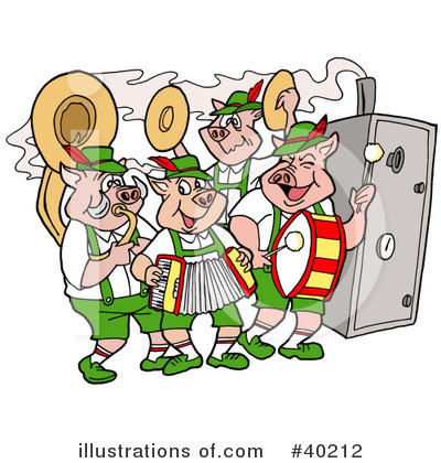 Accordian Clipart #40212 by LaffToon