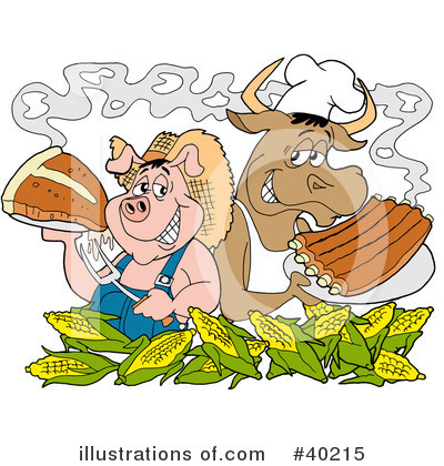 Meat Clipart #40215 by LaffToon