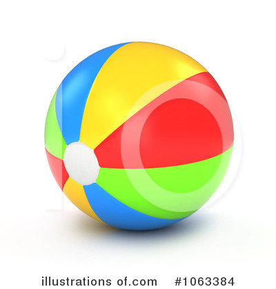 Beach Ball Clipart #1063384 by BNP Design Studio