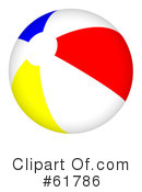 Beach Ball Clipart #61786 by ShazamImages