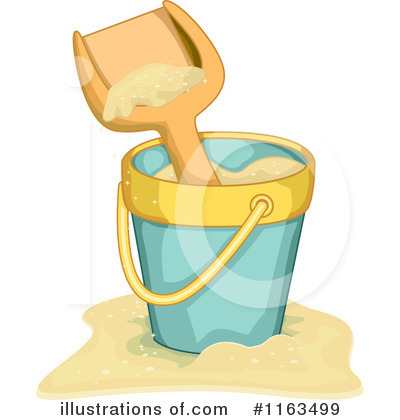 Royalty-Free (RF) Beach Bucket Clipart Illustration by BNP Design Studio - Stock Sample #1163499