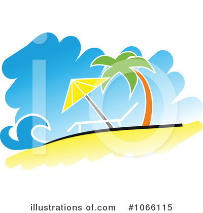 Royalty-Free (RF) Beach Clipart Illustration by Vector Tradition SM - Stock Sample #1066115
