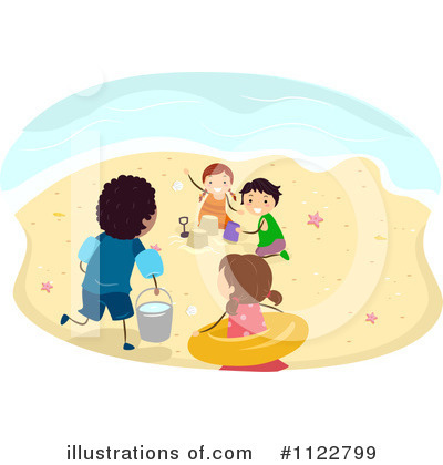 Royalty-Free (RF) Beach Clipart Illustration by BNP Design Studio - Stock Sample #1122799