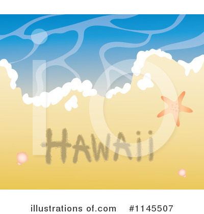 Royalty-Free (RF) Beach Clipart Illustration by Rosie Piter - Stock Sample #1145507