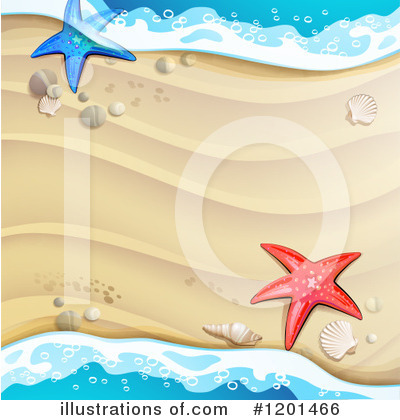 Royalty-Free (RF) Beach Clipart Illustration by merlinul - Stock Sample #1201466