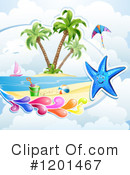 Beach Clipart #1201467 by merlinul