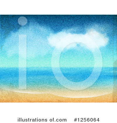 Royalty-Free (RF) Beach Clipart Illustration by elaineitalia - Stock Sample #1256064