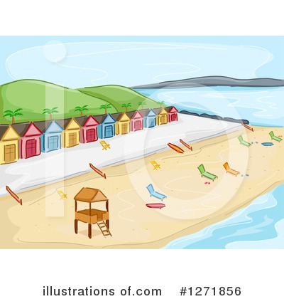 Royalty-Free (RF) Beach Clipart Illustration by BNP Design Studio - Stock Sample #1271856