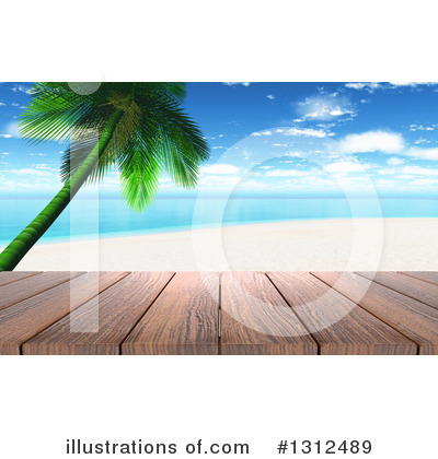 Royalty-Free (RF) Beach Clipart Illustration by KJ Pargeter - Stock Sample #1312489