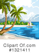 Beach Clipart #1321411 by merlinul