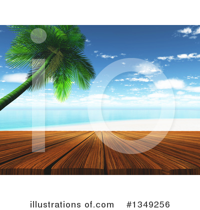 Royalty-Free (RF) Beach Clipart Illustration by KJ Pargeter - Stock Sample #1349256