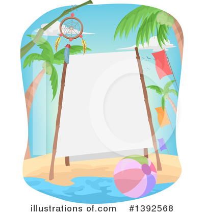 Royalty-Free (RF) Beach Clipart Illustration by BNP Design Studio - Stock Sample #1392568