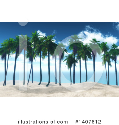 Royalty-Free (RF) Beach Clipart Illustration by KJ Pargeter - Stock Sample #1407812