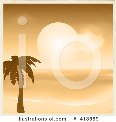Royalty-Free (RF) Beach Clipart Illustration by elaineitalia - Stock Sample #1413889