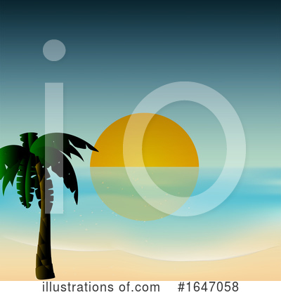 Royalty-Free (RF) Beach Clipart Illustration by elaineitalia - Stock Sample #1647058
