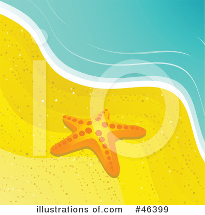 Royalty-Free (RF) Beach Clipart Illustration by elaineitalia - Stock Sample #46399