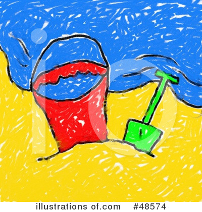 Royalty-Free (RF) Beach Clipart Illustration by Prawny - Stock Sample #48574